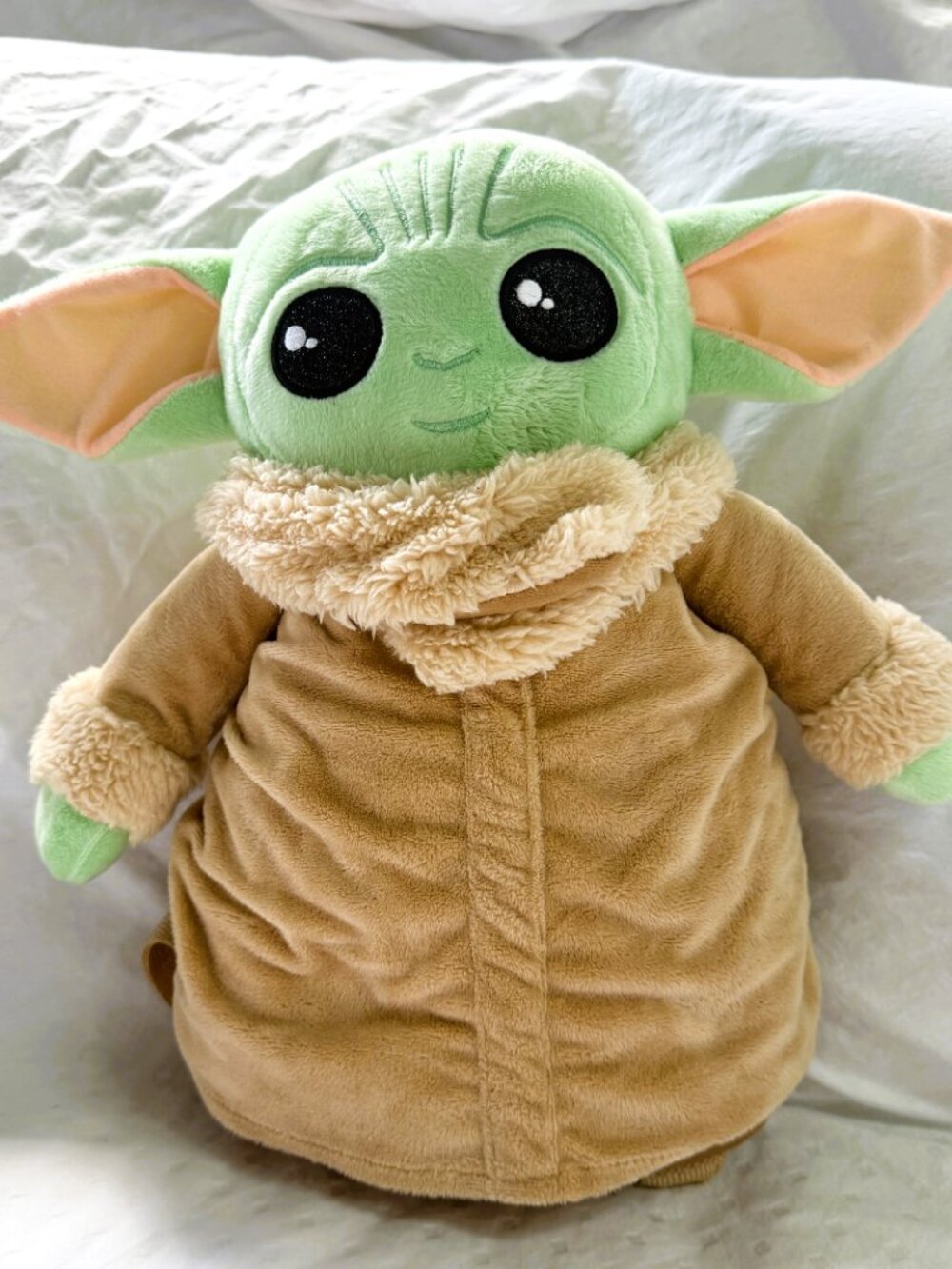 Star Wars The Mandalorian Grogu Baby Yoda 14" Plush Mini-Backpack by Bioworld